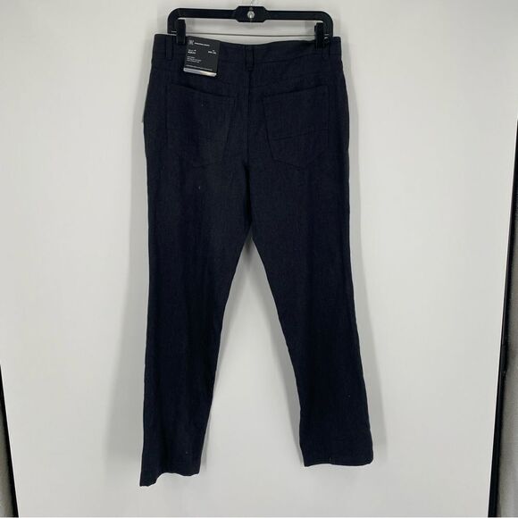 INC Men’s Milan Slim Fit Flat Front Soft Dress Pants size 30 x 30 Gray - Picture 4 of 4